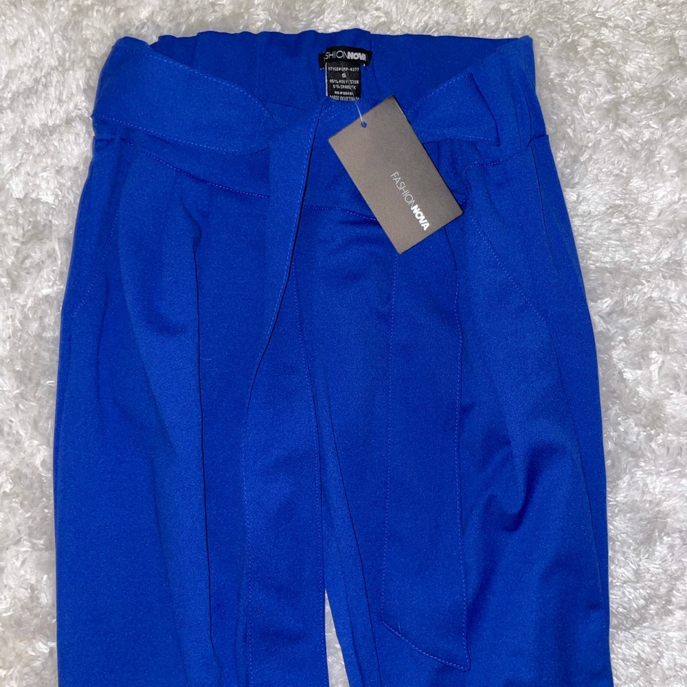 Royal Blue Booked and Busy Pants